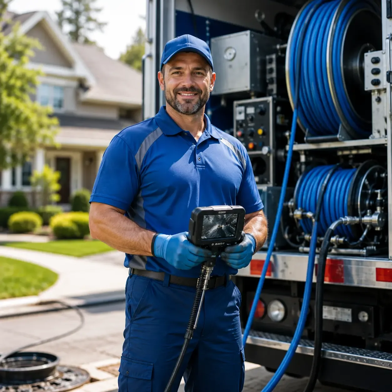 Local outdoor drain cleaning specialists in Stratford, TX